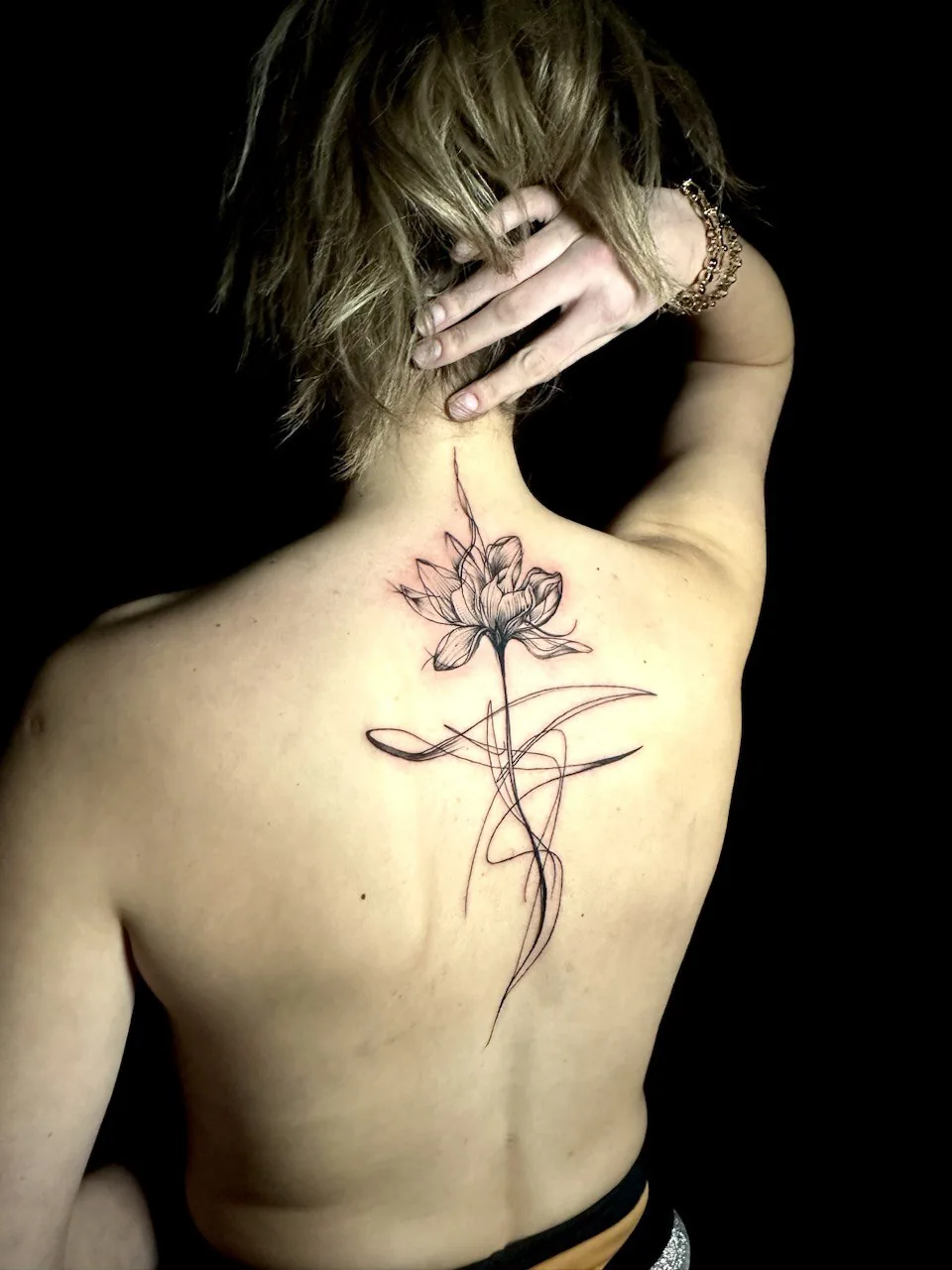 Botanical Tattoo Ideas — Floral Botanical Tattoo 004
