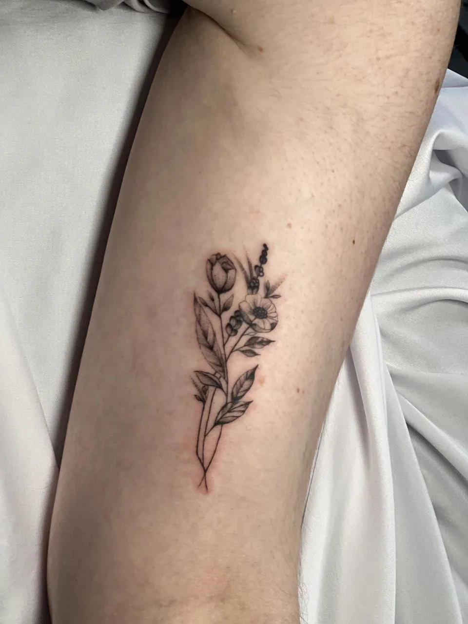 Botanical Tattoo Ideas — Floral Botanical Tattoo 008