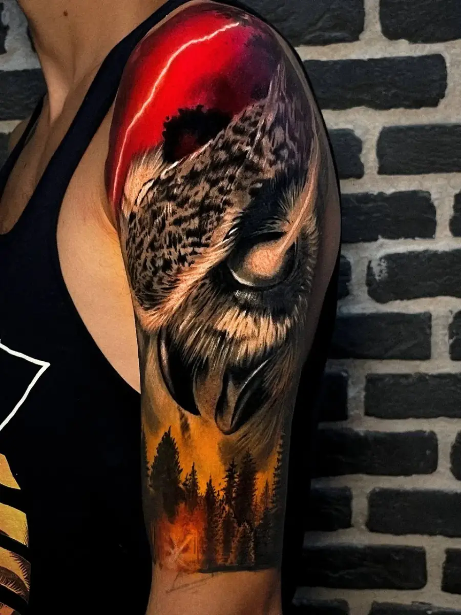 Sleeve forearm tattoo — SameDayTattoo Istanbul