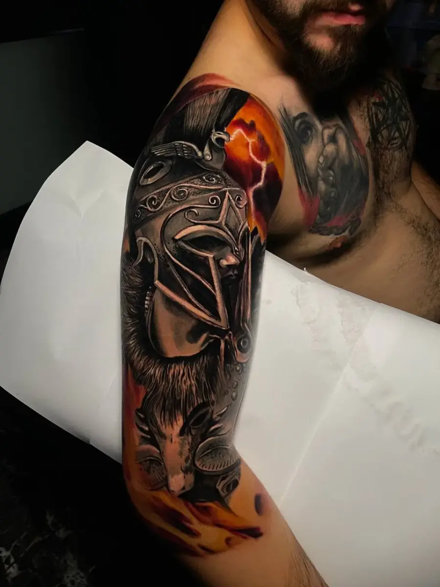 Sleeve tattoo Istanbul