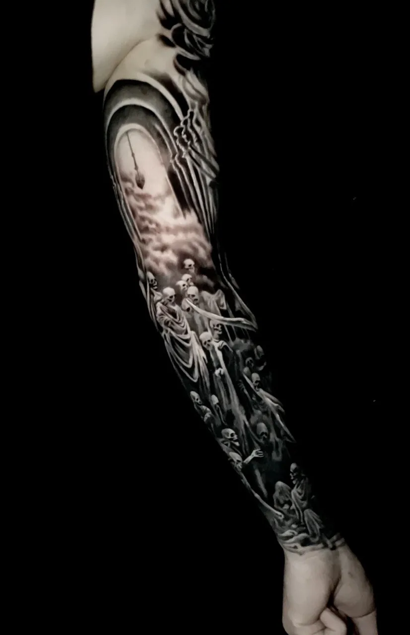 Sleeve & Arm-Tattoo — SameDayTattoo İstanbul — Sleeve Forearm Realism Tattoo 009