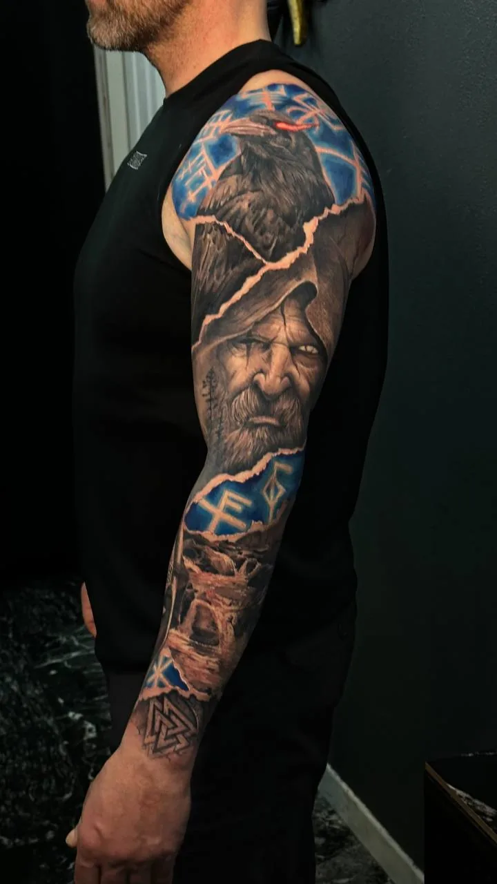 Sleeve & Arm-Tattoo — SameDayTattoo İstanbul — Sleeve Forearm Realism Tattoo 018