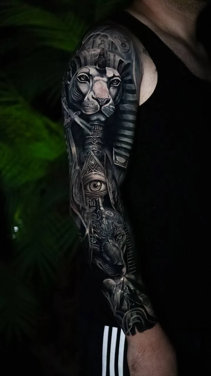 Sleeve & Arm-Tattoo — SameDayTattoo İstanbul — Sleeve Forearm Realism Tattoo 019