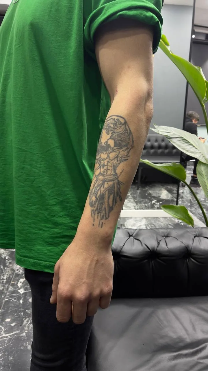 Sleeve & Arm-Tattoo — SameDayTattoo İstanbul — Sleeve Forearm Realism Tattoo 023