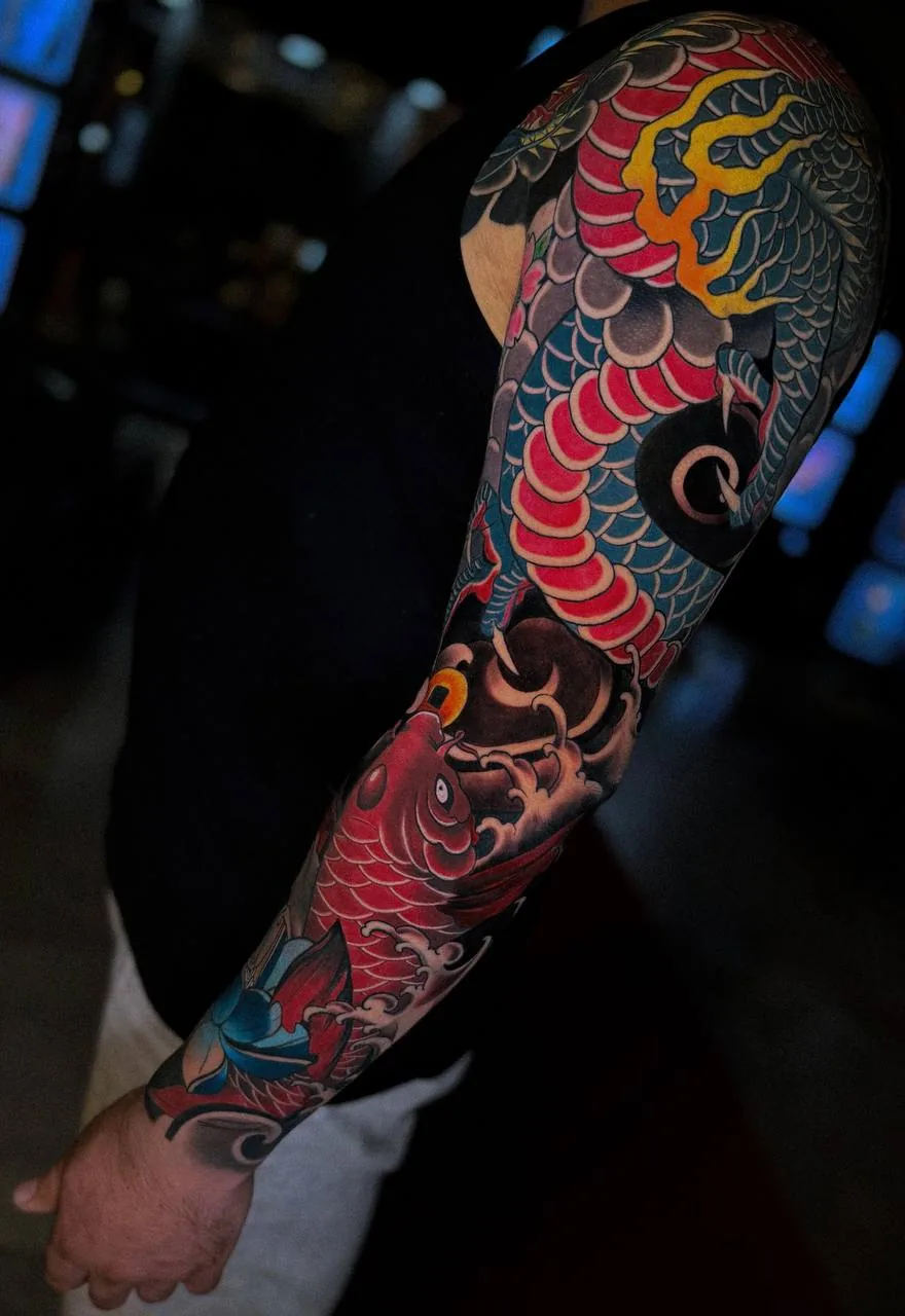 Sleeve & Arm-Tattoo — SameDayTattoo İstanbul — Sleeve Forearm Realism Tattoo 027