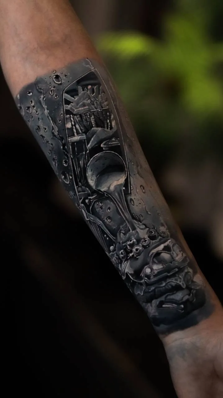 Sleeve & Arm-Tattoo — SameDayTattoo İstanbul — Sleeve Forearm Realism Tattoo 034