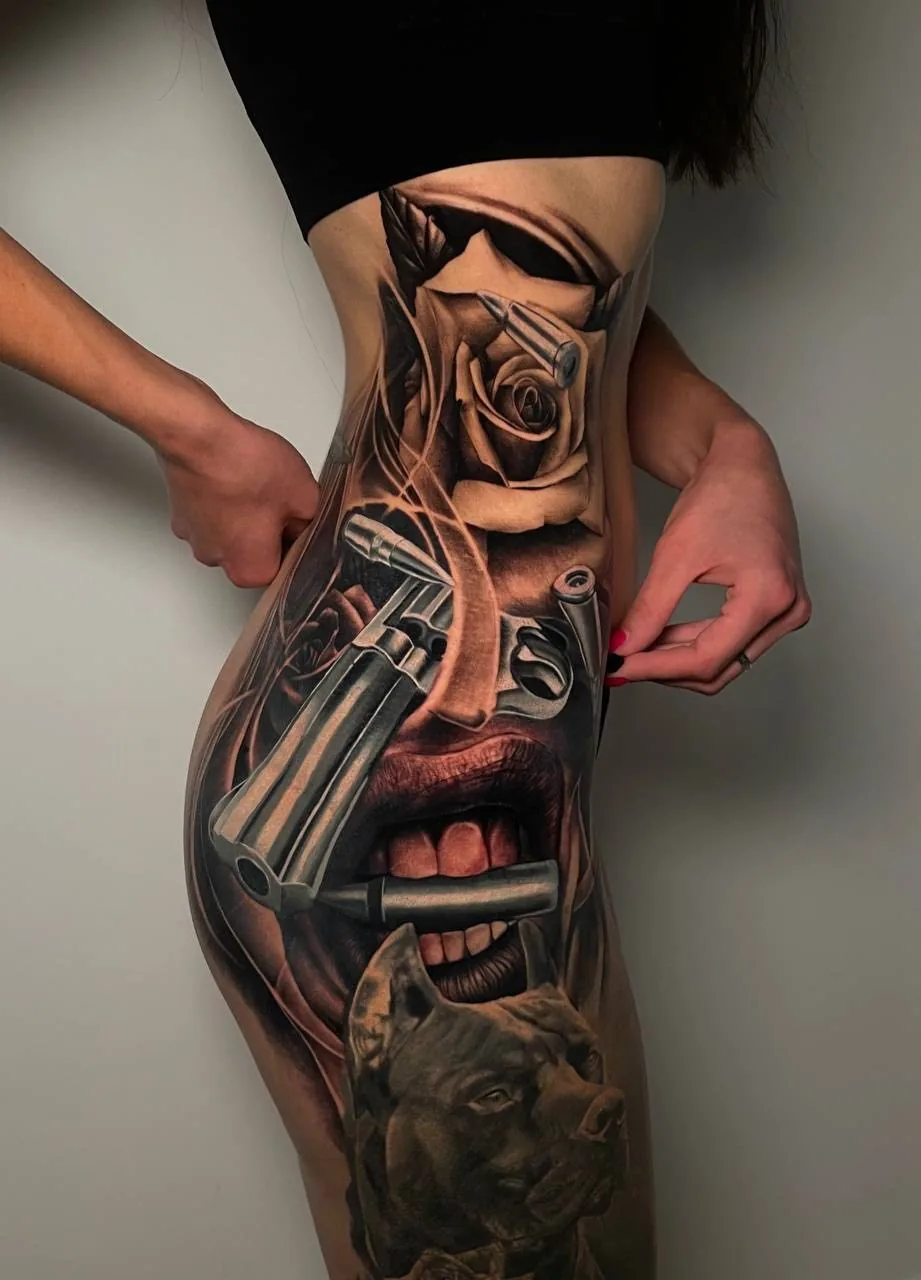 Sleeve & Arm-Tattoo — SameDayTattoo İstanbul — Sleeve Forearm Realism Tattoo 037