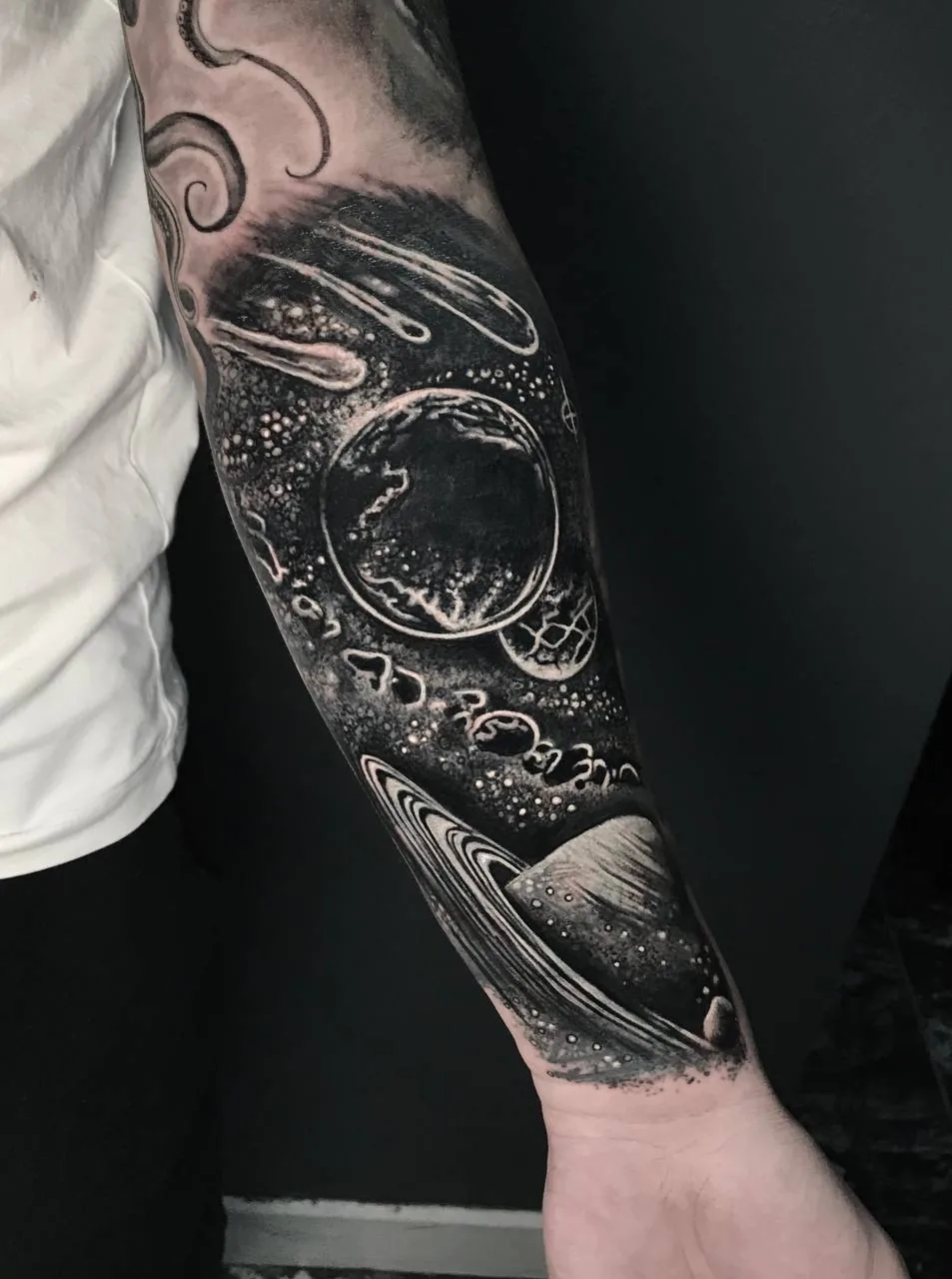 Sleeve & Arm-Tattoo — SameDayTattoo İstanbul — Sleeve Forearm Realism Tattoo 040