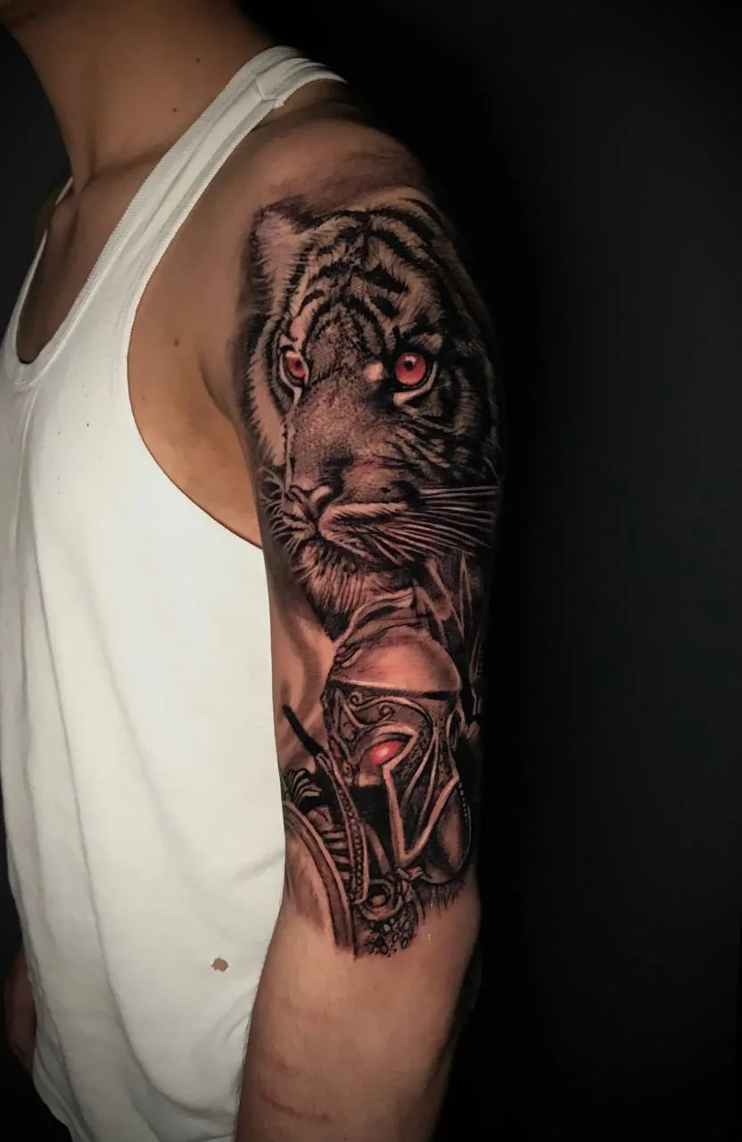 Sleeve & Arm-Tattoo — SameDayTattoo İstanbul — Sleeve Forearm Realism Tattoo 048