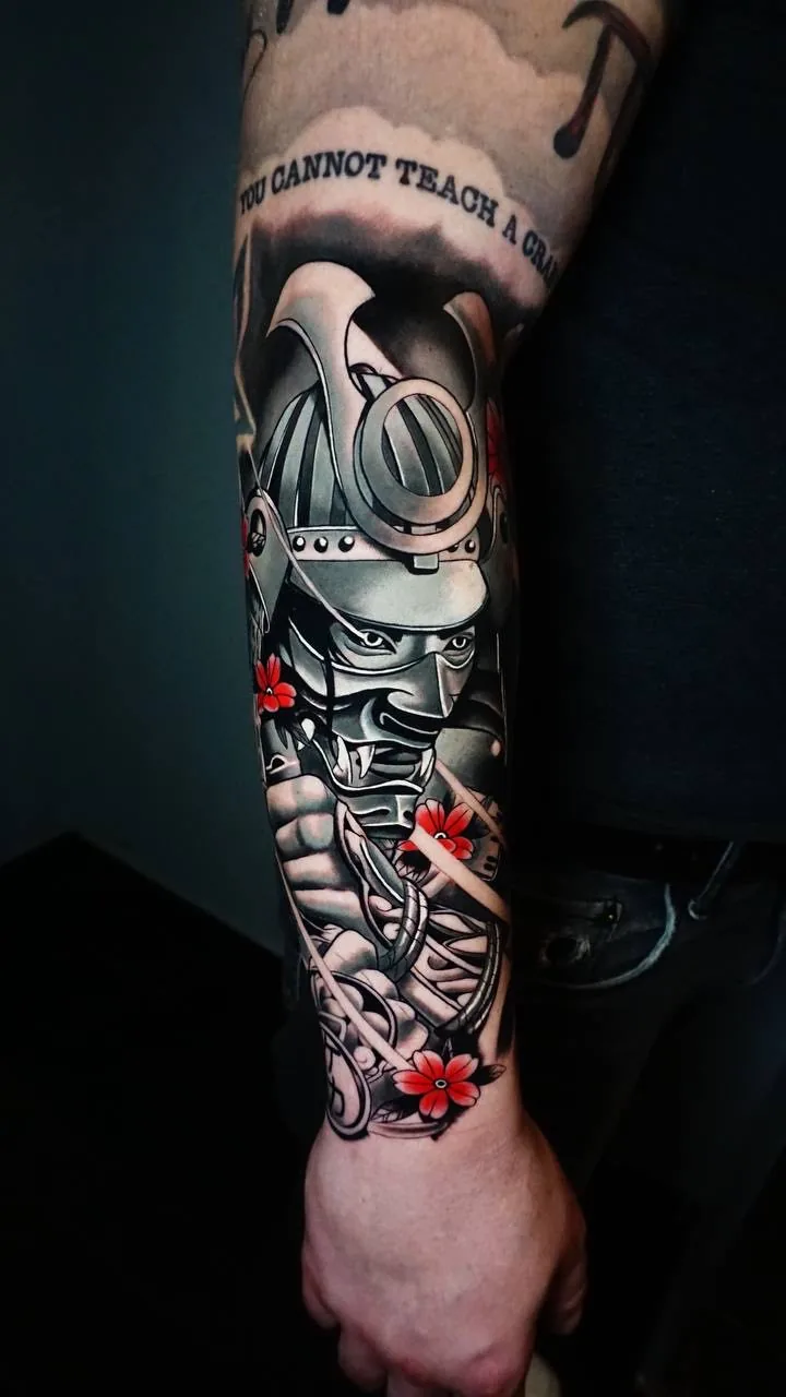 Sleeve & Arm-Tattoo — SameDayTattoo İstanbul — Sleeve Forearm Realism Tattoo 049