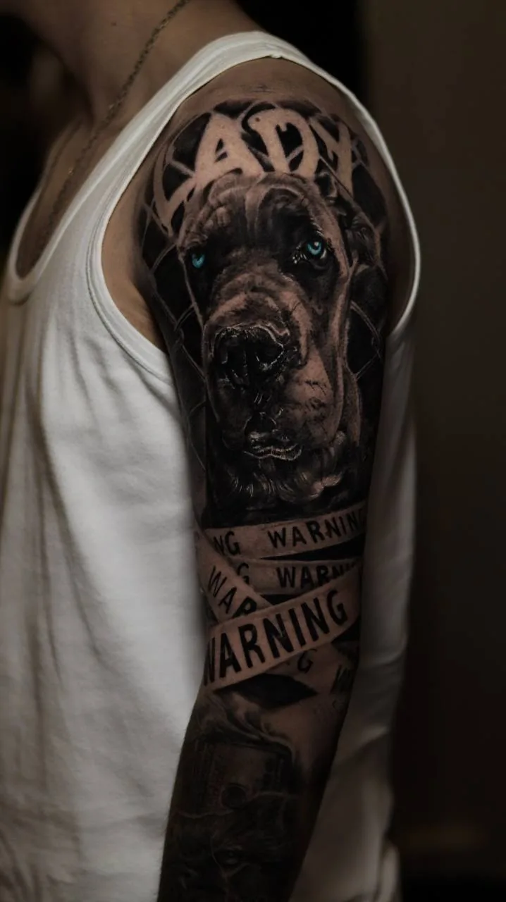 Göğüs Dövmesi · Blackwork · İstanbul