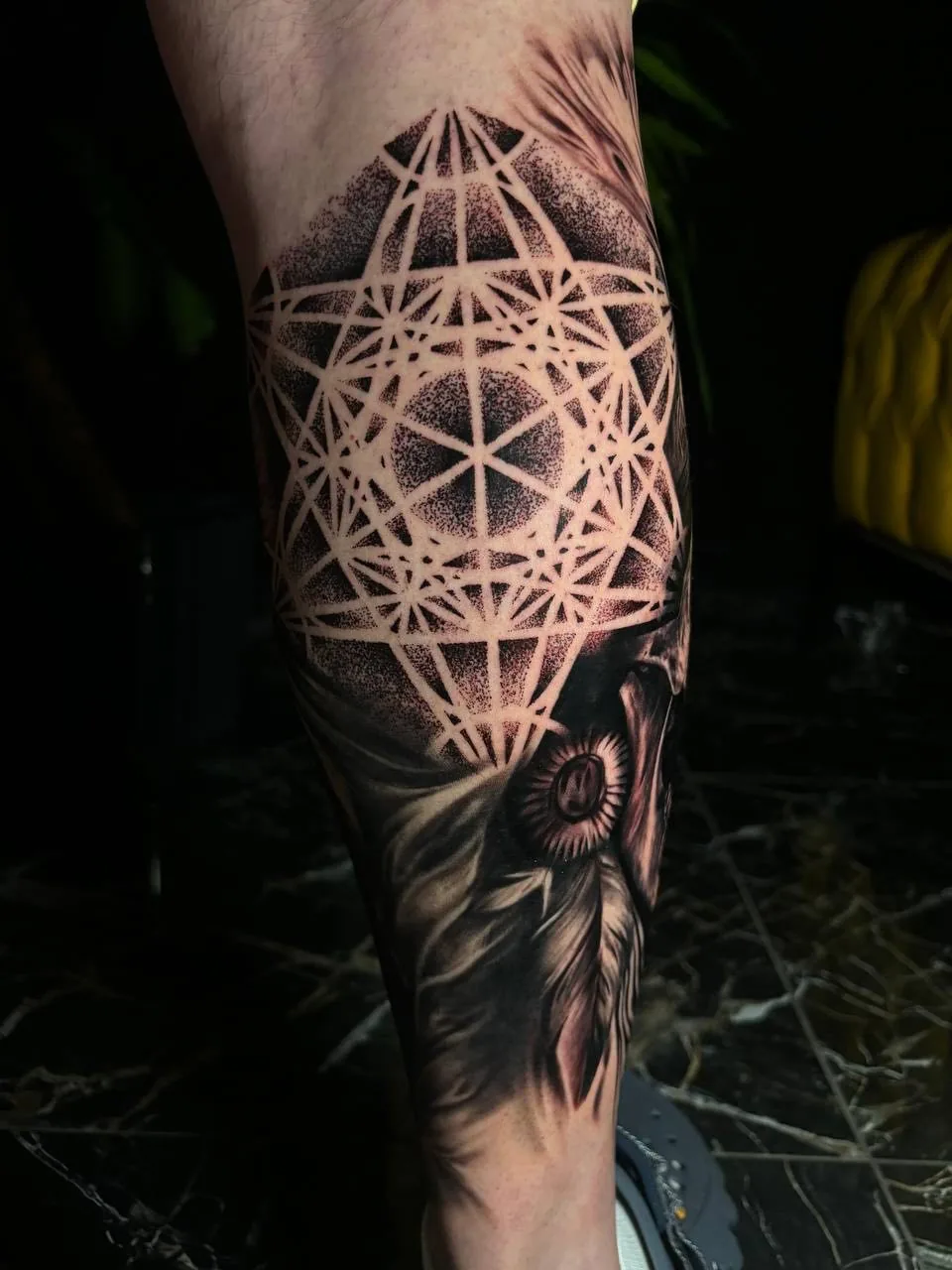 Bacak Dövmesi · Geometric · İstanbul