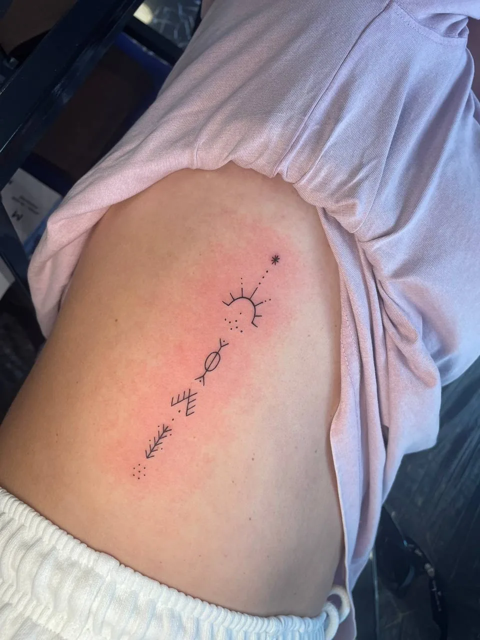 Ayşe Demir Lettering tattoo Istanbul — Lettering Script Tattoo 006