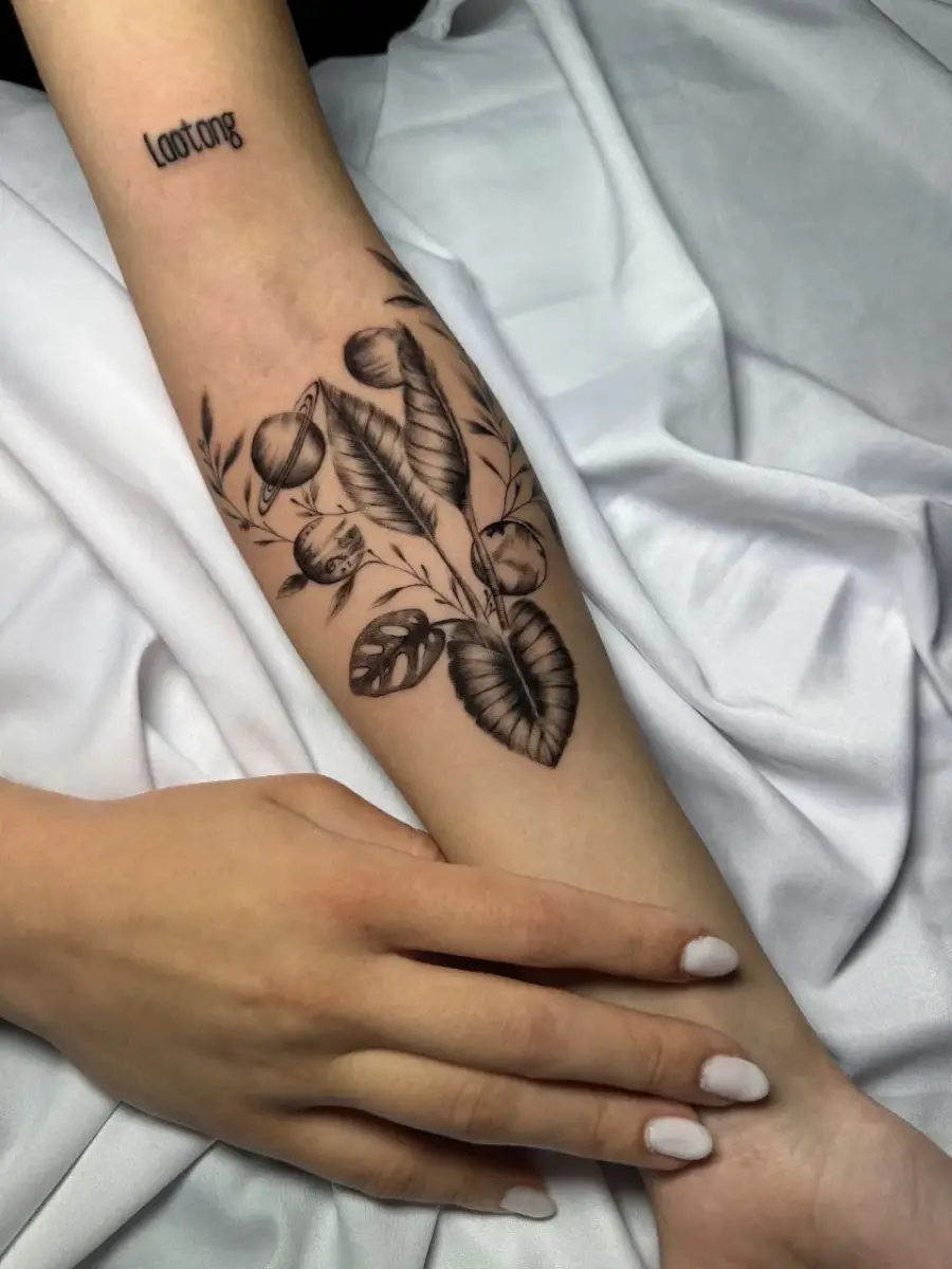 Minimal Dövme — SameDayTattoo İstanbul — Minimal Fine Line Tattoo 018