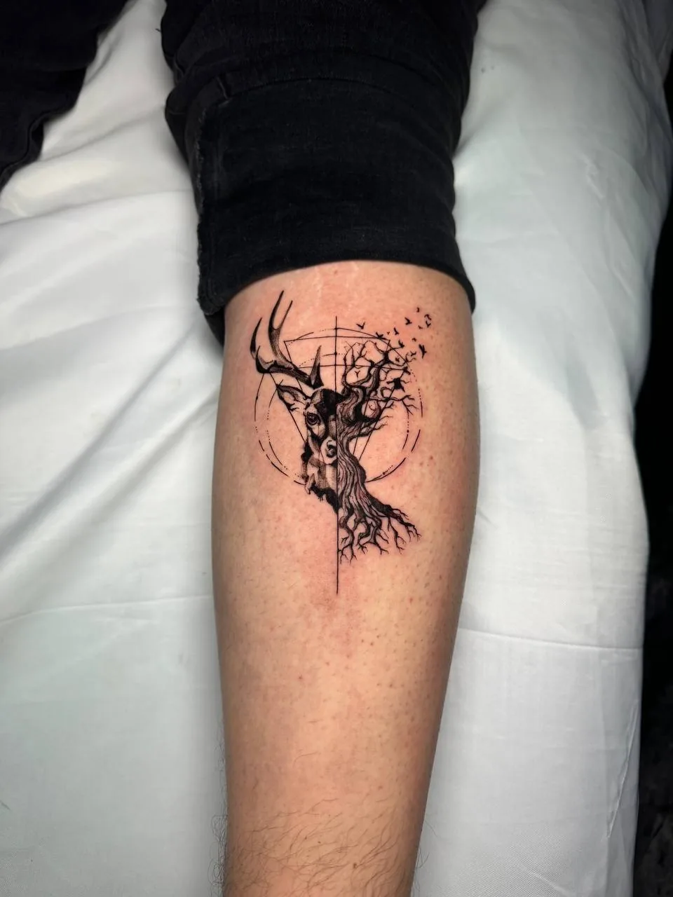 Minimal Dövme — SameDayTattoo İstanbul — Minimal Fine Line Tattoo 024