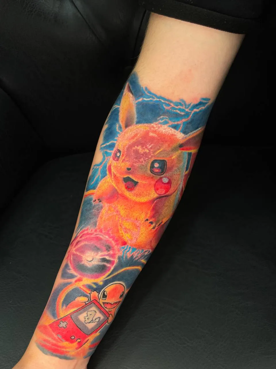 Mert Aydın Realism tattoo Istanbul — Color Illustrative Tattoo 003