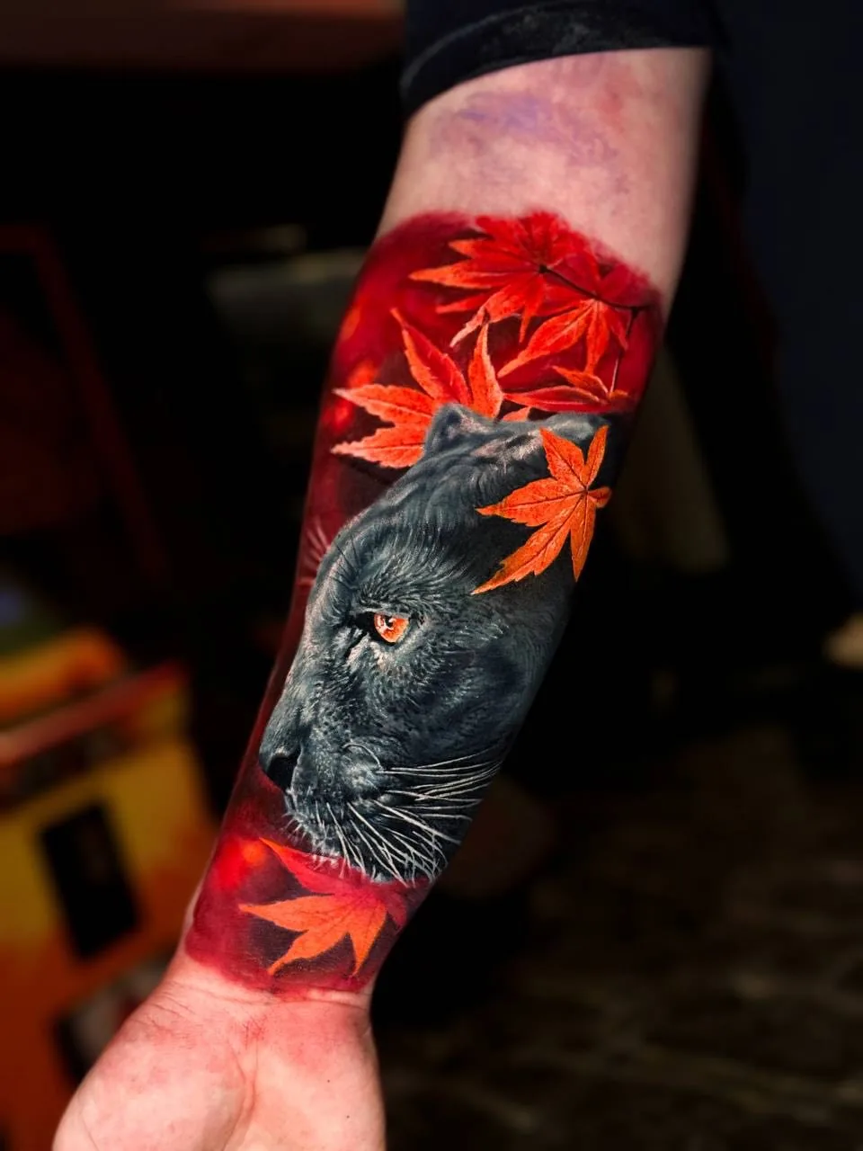 Mert Aydın Realism tattoo Istanbul — Color Illustrative Tattoo 007