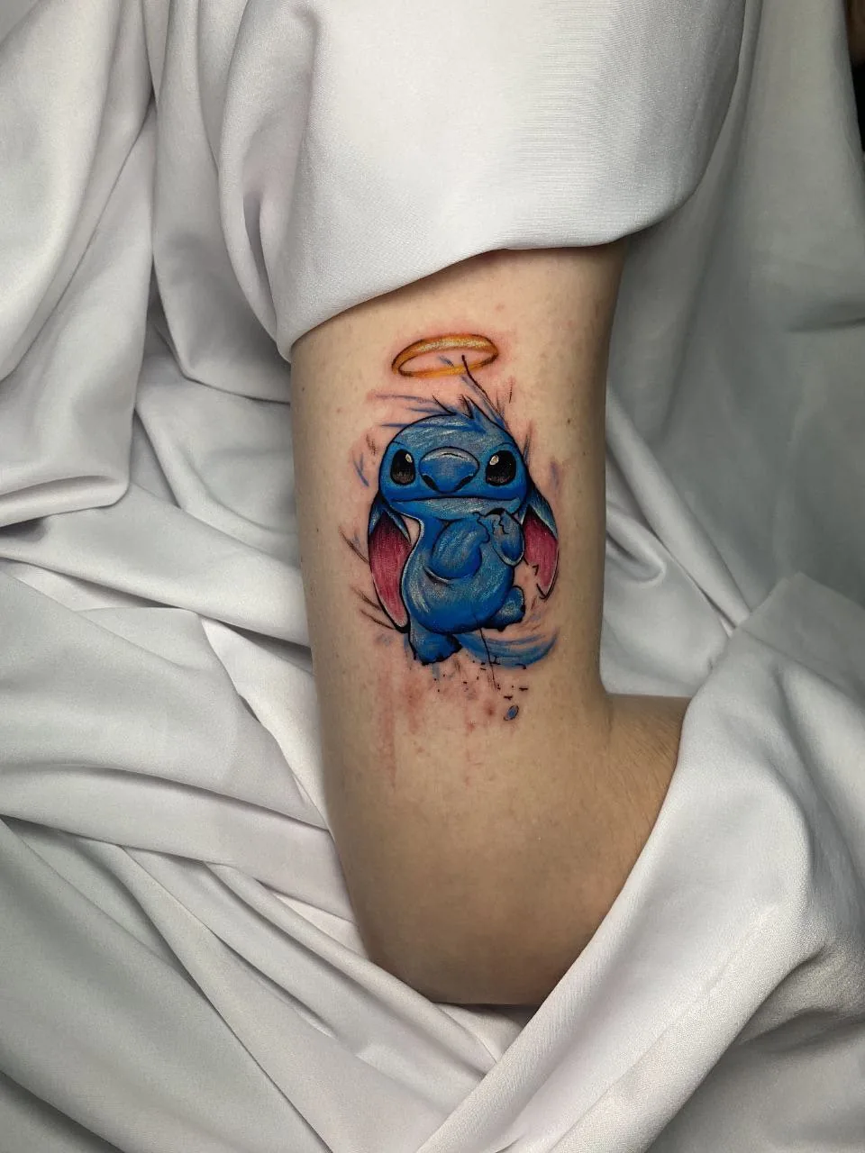 Mert Aydın Realism tattoo Istanbul — Color Illustrative Tattoo 008