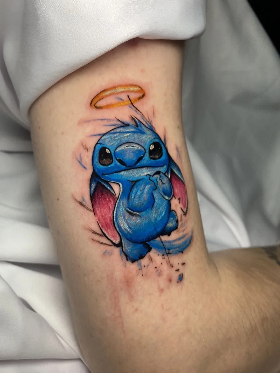 Mert Aydın Realism tattoo Istanbul — Color Illustrative Tattoo 009