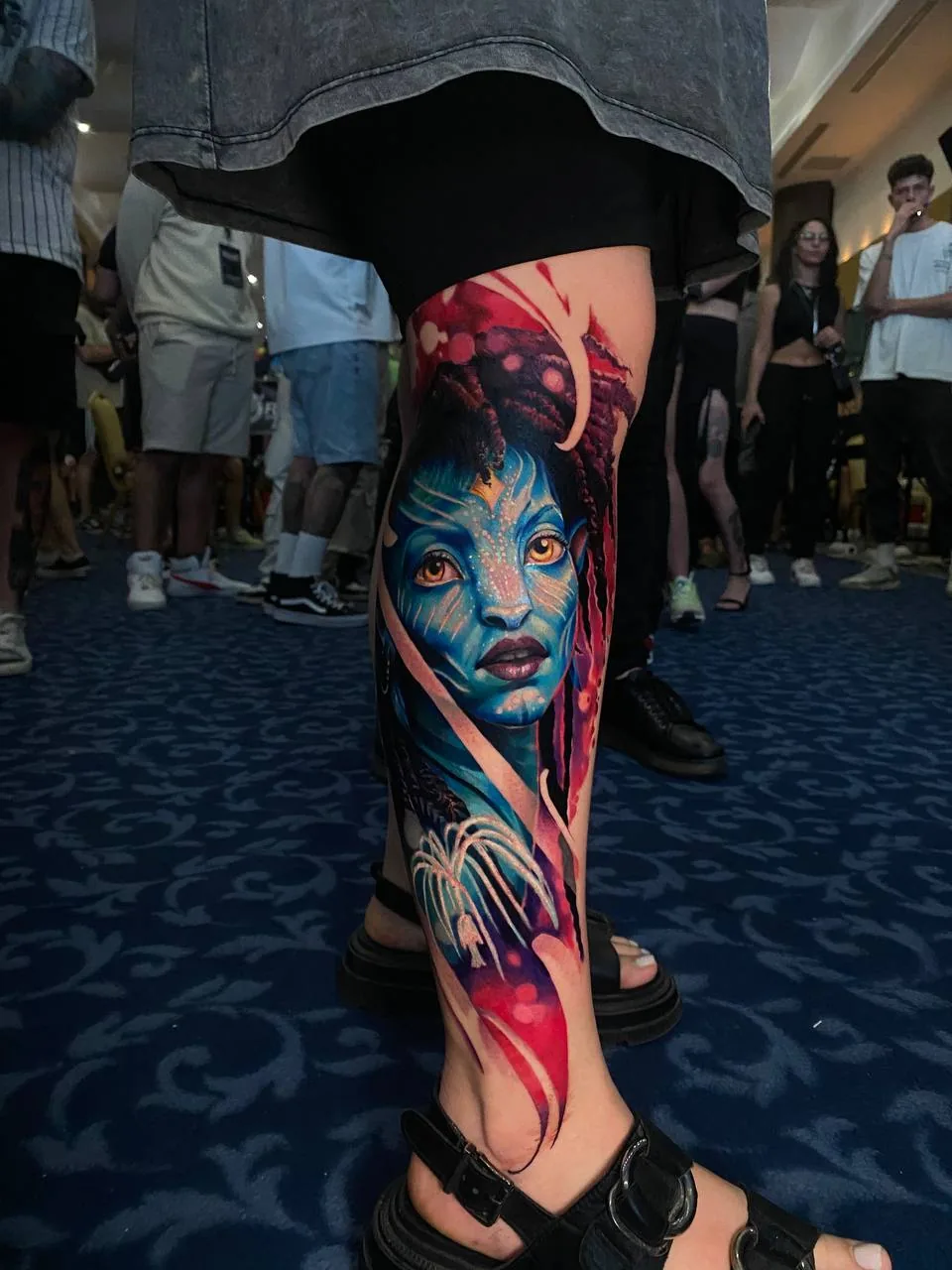 Mert Aydın Realism tattoo Istanbul — Color Illustrative Tattoo 012