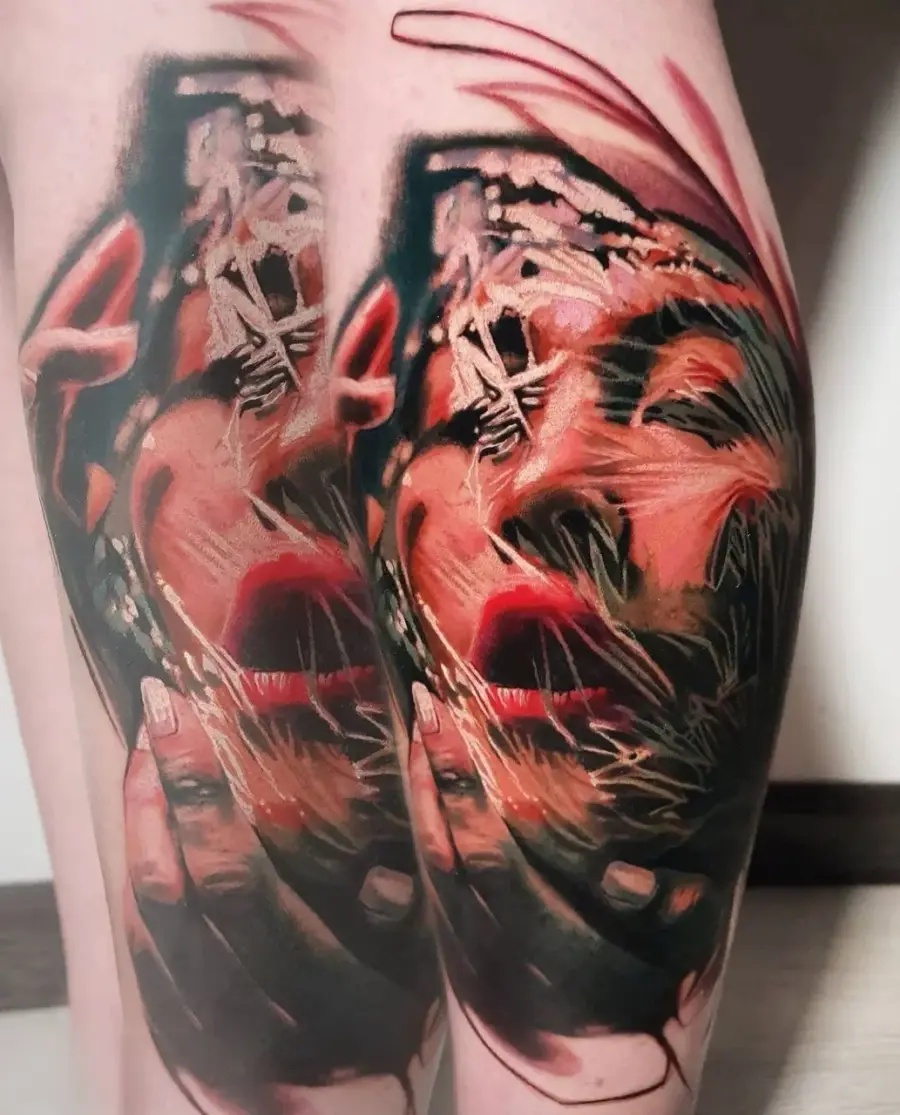 Realism Tattoo — SameDayTattoo İstanbul — Color Illustrative Tattoo 019