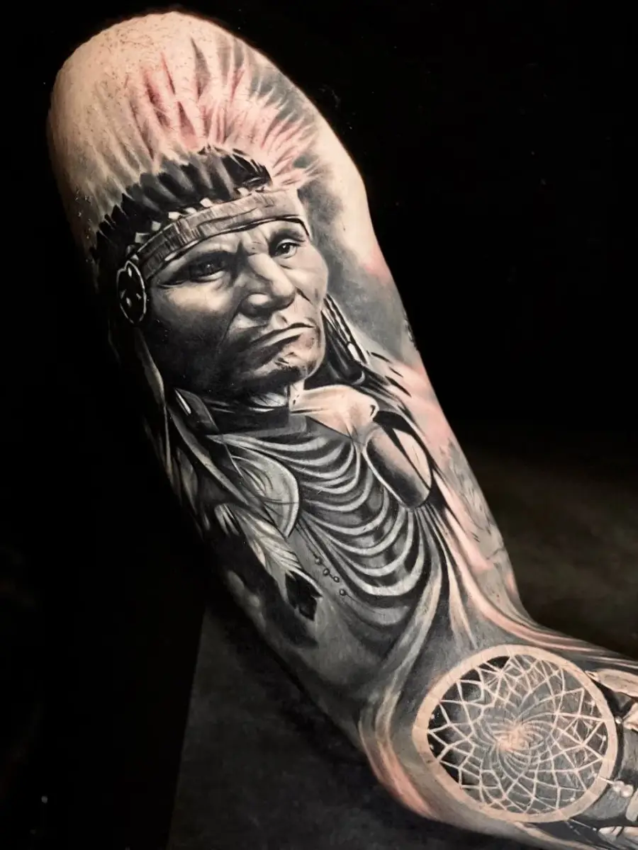 Realism Tattoo — SameDayTattoo İstanbul — Portrait Realism Tattoo 008
