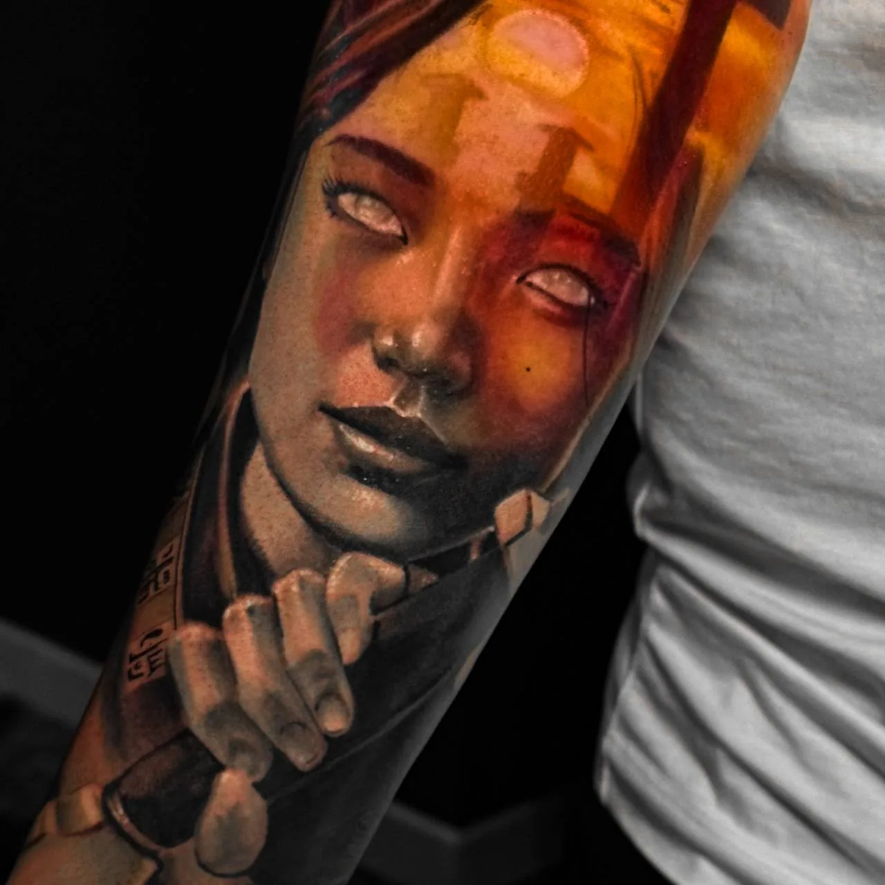 Realism Tattoo — SameDayTattoo İstanbul — Portrait Realism Tattoo 011