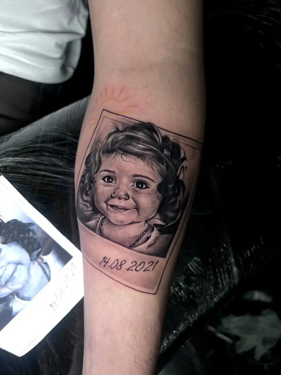 Realism Tattoo — SameDayTattoo İstanbul — Portrait Realism Tattoo 019