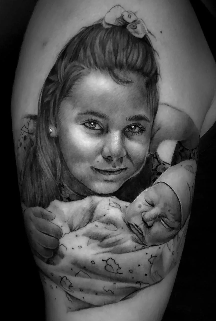 Realism Tattoo — SameDayTattoo İstanbul — Portrait Realism Tattoo 021