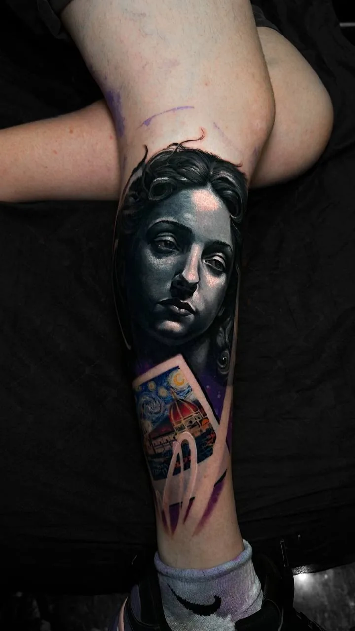 Realism Tattoo — SameDayTattoo İstanbul — Portrait Realism Tattoo 026
