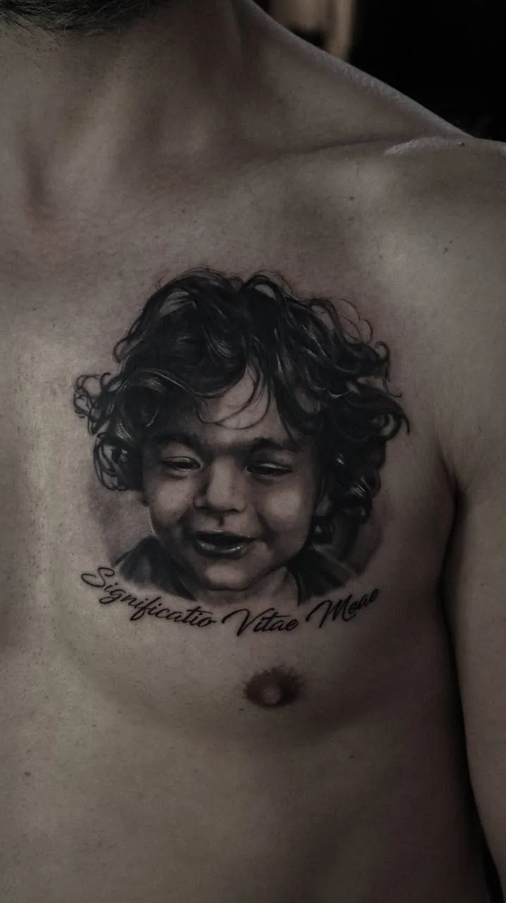Realism Tattoo — SameDayTattoo İstanbul — Portrait Realism Tattoo 027
