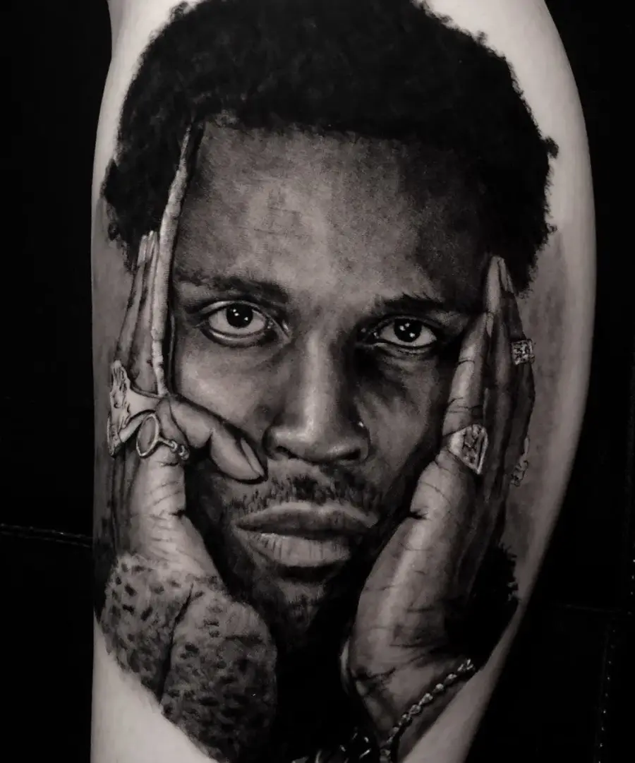 Realism Tattoo — SameDayTattoo İstanbul — Portrait Realism Tattoo 036