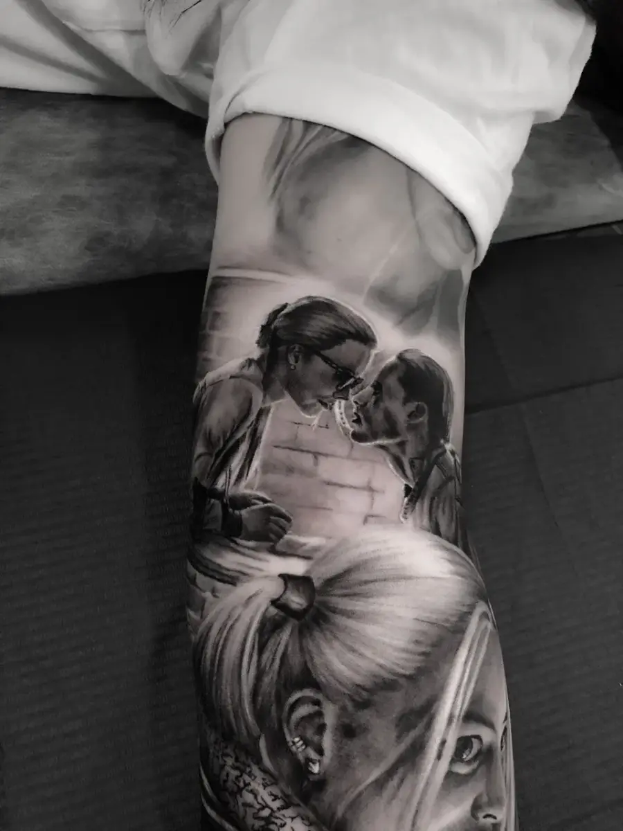 Realism Tattoo — SameDayTattoo İstanbul — Portrait Realism Tattoo 037