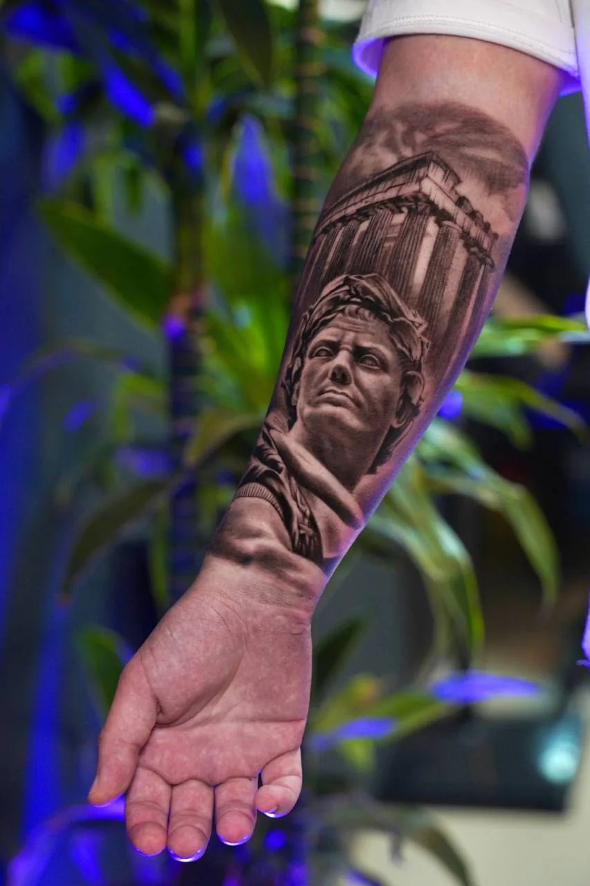 Realism Tattoo — SameDayTattoo İstanbul — Portrait Realism Tattoo 052
