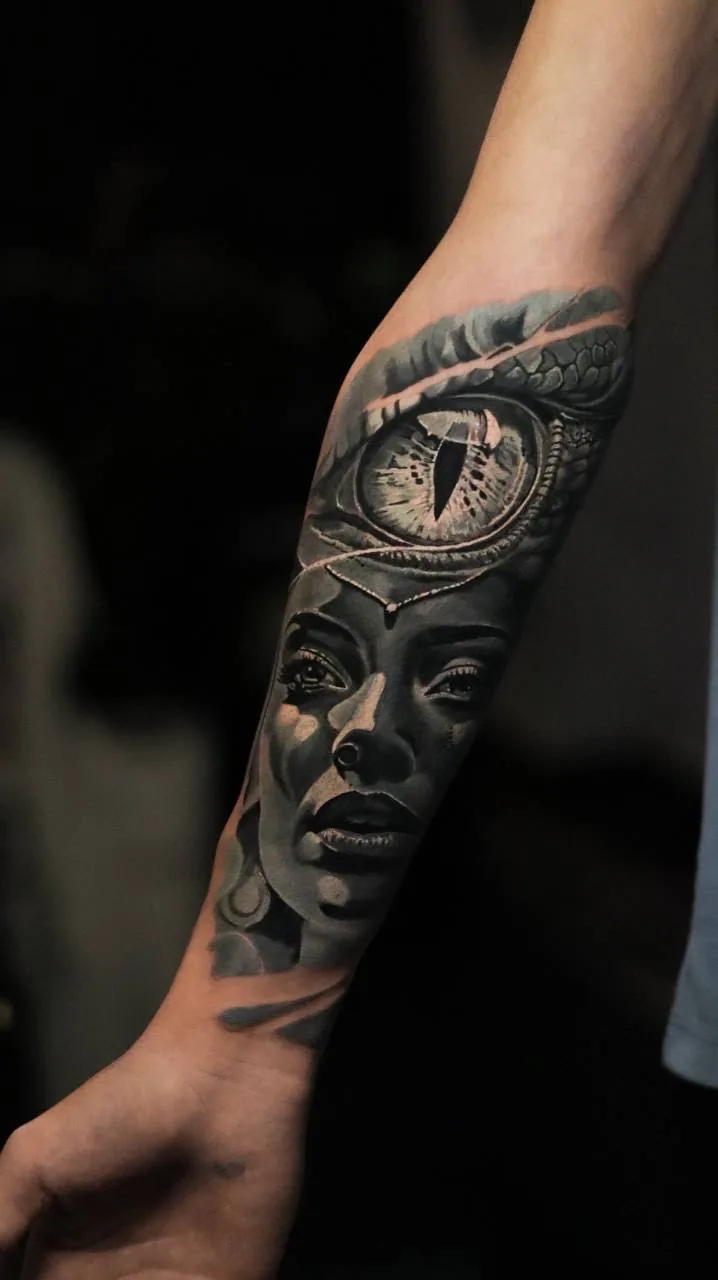 Realism Tattoo — SameDayTattoo İstanbul — Portrait Realism Tattoo 059